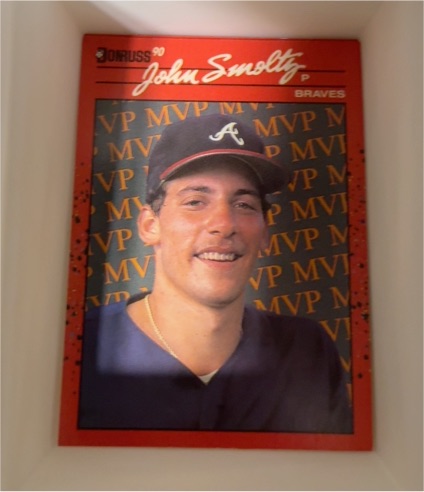 1990 Donruss MVP #BC-12 John Smoltz — front