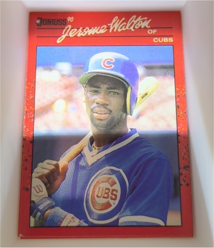 1990 Donruss #285 Jerome Walton Chicago Cubs — front