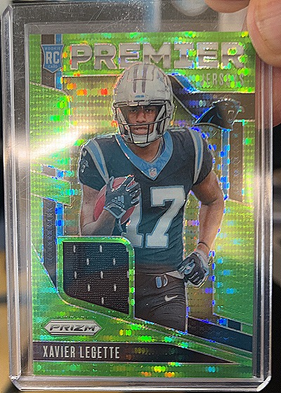 2024 Panini Prizm Premier Jerseys #PJ-XLE Xavier Legette — front