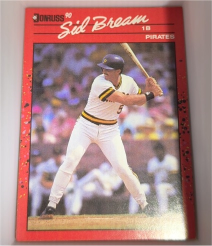 1990 Donruss #329 Sid Bream — front