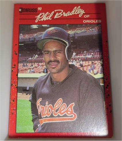 1990 Donruss #259 Phil Bradley — front
