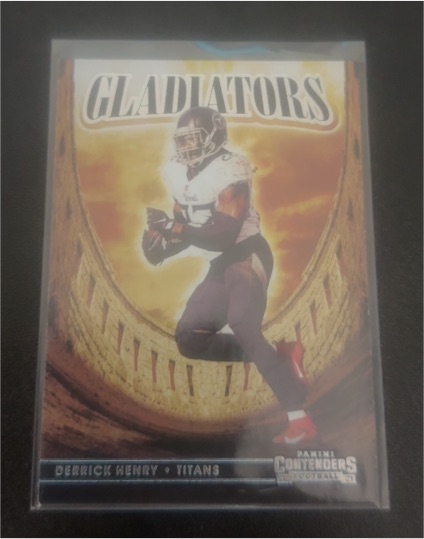 2021 Panini Contenders Gladiators #GLD-DHE Derrick Henry — front