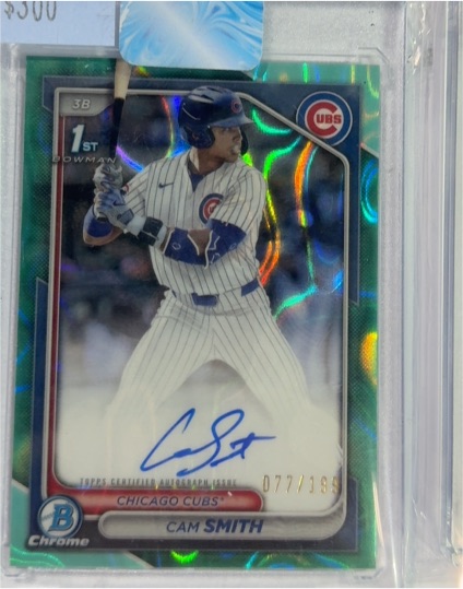 2024 Bowman Chrome #1st Cam Smith — front