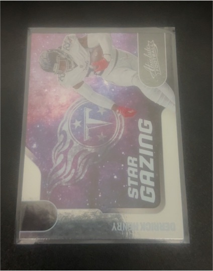 2022 Panini Absolute #SG-12 Derrick Henry Star Gazing — front
