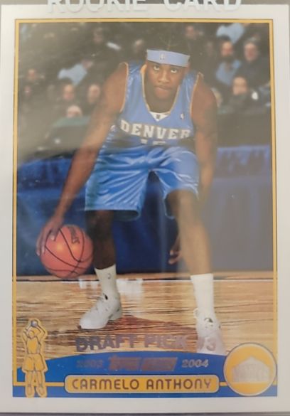 2003-04 Topps #223 Carmelo Anthony — front