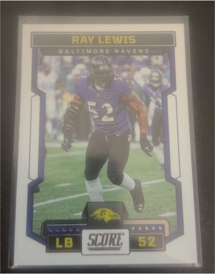 2023 Panini Score #195 Ray Lewis — front