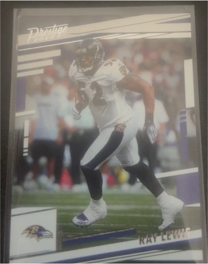 2022 Panini Prestige #28 Ray Lewis — front