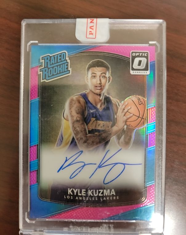 2017-18 Panini Donruss Optic #174 Kyle Kuzma — front