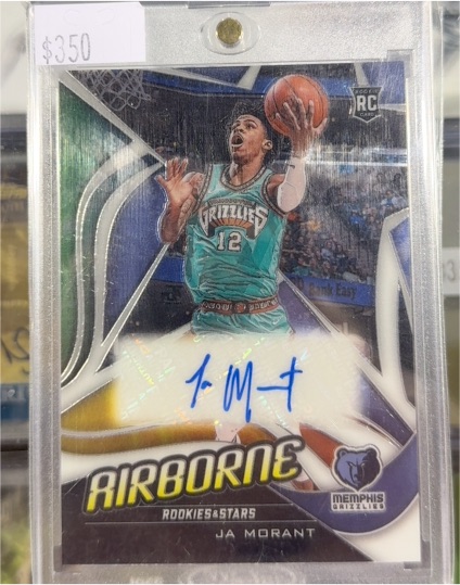 2019-20 Panini Chronicles Airborne #AB-JAM Ja Morant — front