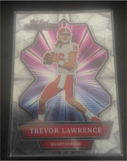 2021 Wild Card Alumination #ABC-1 Trevor Lawrence — front