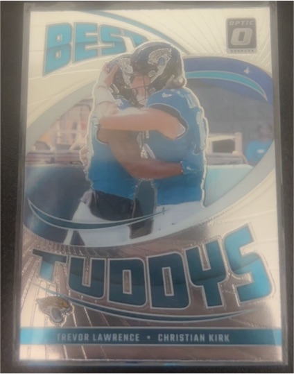 2024 Donruss Optic #13 Trevor Lawrence / Christian Kirk Best Tuddys — front