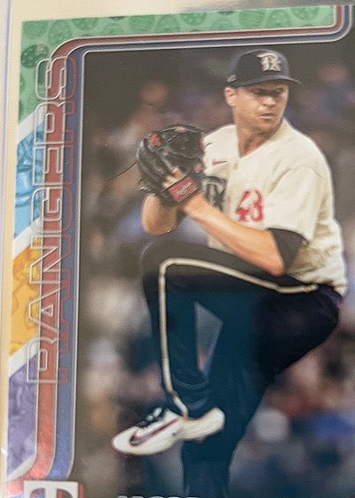 2025 Topps #208 Jacob deGrom — front