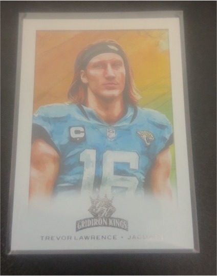 2021 Panini Chronicles Gridiron Kings #GK-1 Trevor Lawrence — front