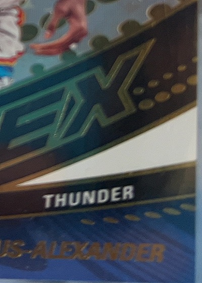 2022 Panini Prizm #24 Shai Gilgeous-Alexander — front