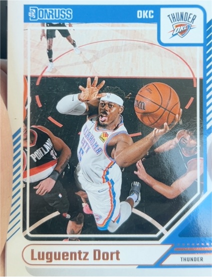 2024-25 Donruss #24 Luguentz Dort — front