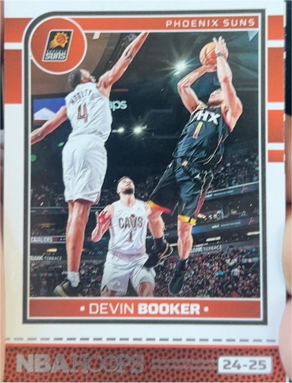 2024-25 Panini NBA Hoops #1 Devin Booker — front