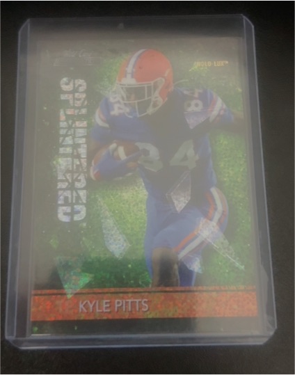 2021 Wild Card Alumination Splintered #SP-12 Kyle Pitts — front