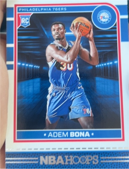 2024-25 Panini NBA Hoops #271 Adem Bona — front
