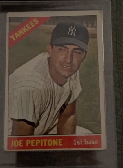 1966 Topps #79 Joe Pepitone — front