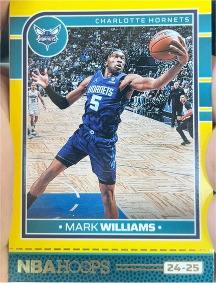 2024-25 Panini NBA Hoops #110 Mark Williams — front