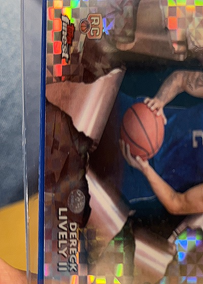 2023-24 Panini NBA Hoops Premium Stock #RG Dereck Lively II — front
