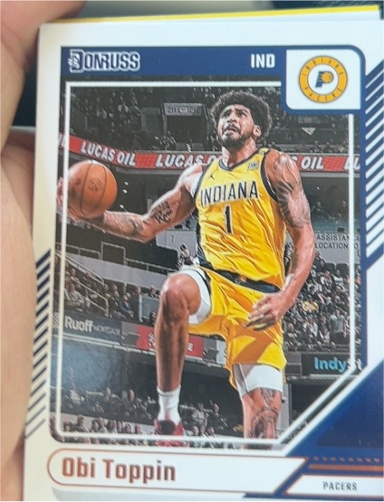 2024-25 Donruss #168 Obi Toppin — front