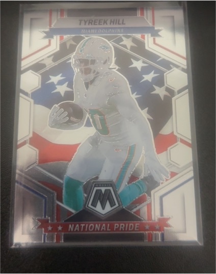2023 Panini Mosaic #268 Tyreek Hill National Pride — front