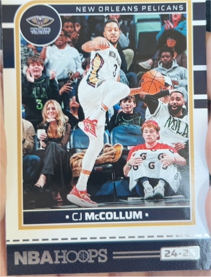 2024-25 Panini Hoops #66 CJ McCollum — front