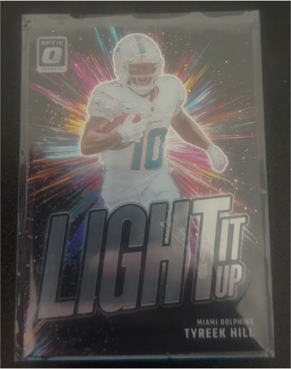 2024 Panini Donruss Optic #20 Tyreek Hill Light It Up — front