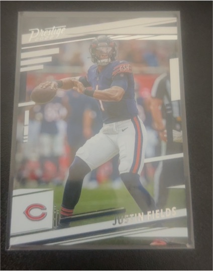 2022 Panini Prestige #48 Justin Fields — front