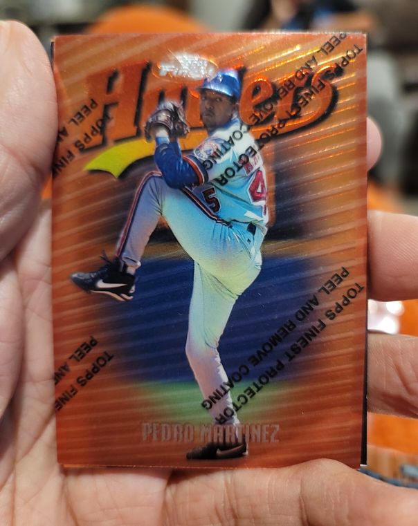 1997 Topps Finest Hurlers #40 Pedro Martinez — front