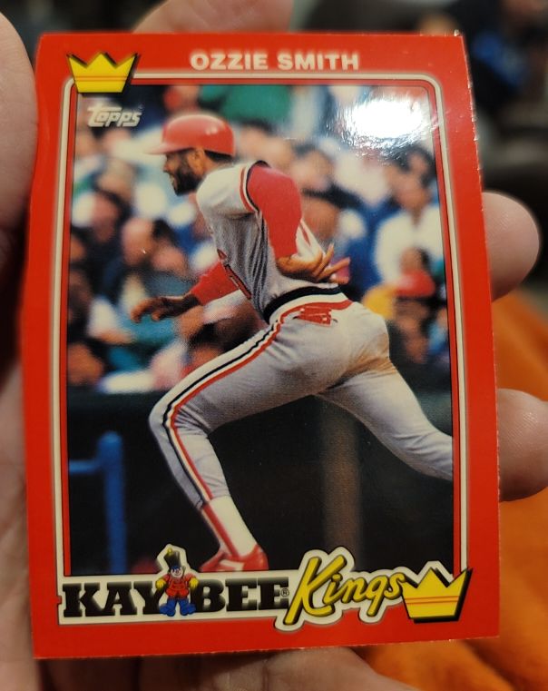 1990 Topps Kaybee Kings #29 Ozzie Smith — front