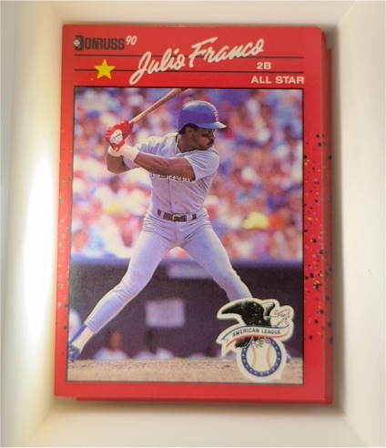1990 Donruss #701 Julio Franco All Star — front