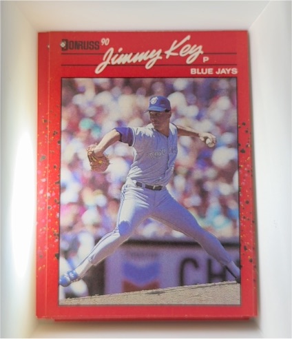 1990 Donruss #231 Jimmy Key Toronto Blue Jays — front