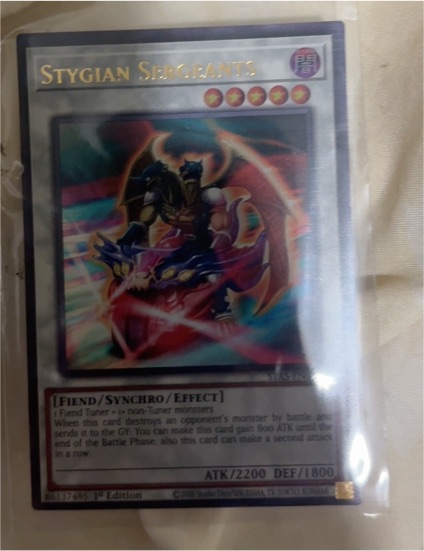 2010 Yu-Gi-Oh! STAS-EN041 Stygian Sergeants — front