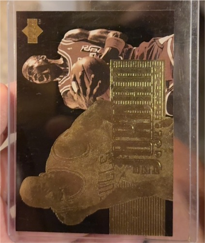 1995 Upper Deck The Jordan Collection #JC8 Michael Jordan — front