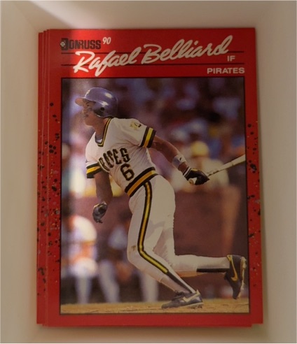 1990 Donruss #252 Rafael Belliard — front