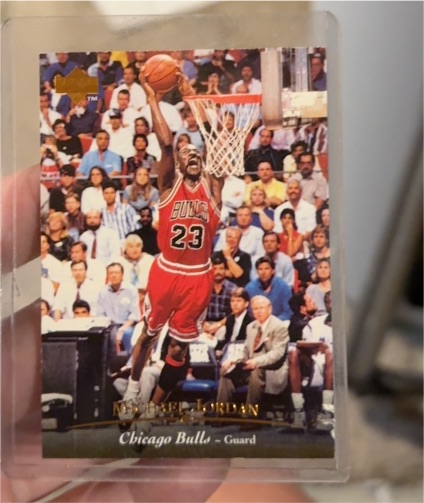 1995-96 Upper Deck #23 Michael Jordan — front