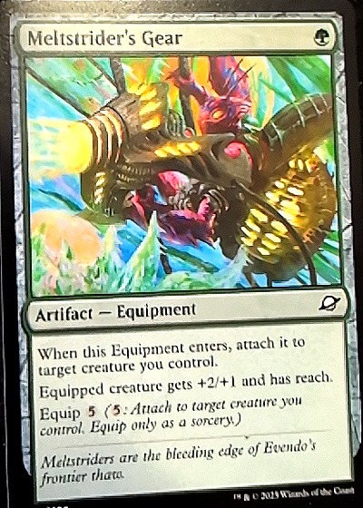 Meltstrider's Gear #198 Edge of Eternities — front