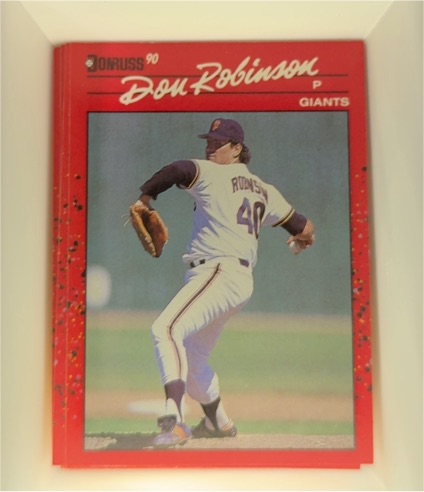 1990 Donruss #258 Don Robinson — front