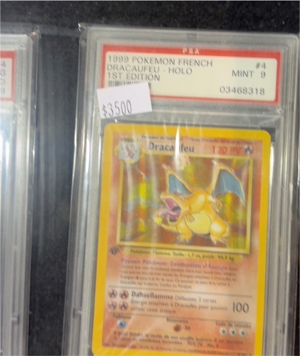 1999 Pokémon French #4 Dracaufeu Holo 1st Edition — front