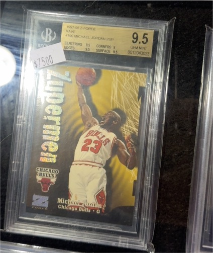 1997-98 Skybox Z-Force #190 Michael Jordan Zuperman — front