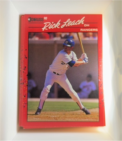 1990 Donruss #613 Rick Leach — front