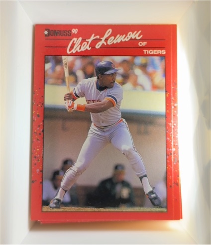 1990 Donruss #60 Chet Lemon — front