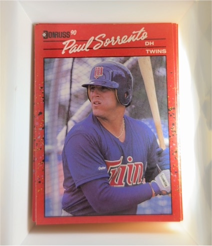 1990 Donruss #626 Paul Sorrento — front