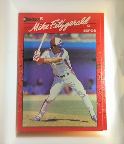 1990 Donruss #392 Mike Fitzgerald — front