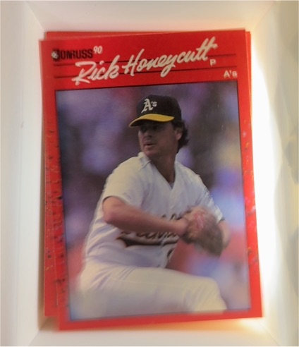 1990 Donruss #503 Rick Honeycutt — front