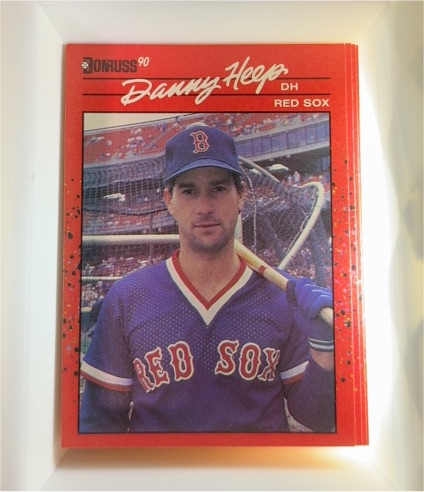 1990 Donruss #358 Danny Heep — front