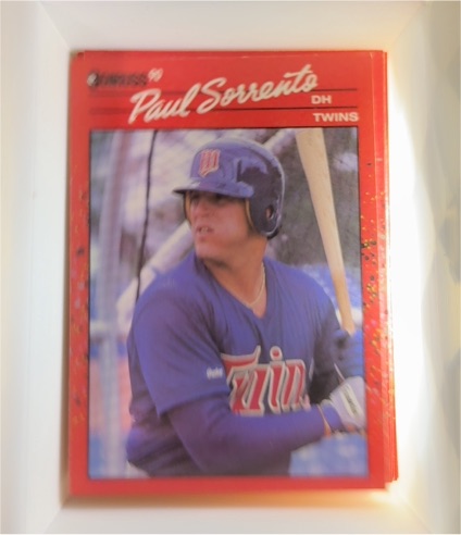 1990 Donruss #626 Paul Sorrento — front