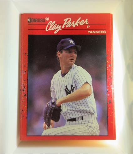 1990 Donruss #363 Clay Parker — front